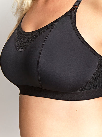 PANACHE 10391BLK KATHERINE NURSING BRA