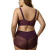 ELILA 2311 STRETCH LACE UNDERWIRE FULL CUP BRA