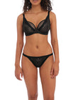 FREYA AA401121BLK TAILORED UW PLUNGE BRA