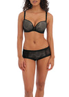 FREYA AA401131BLK TAILORED UW PLUNGE T SHIRT BRA