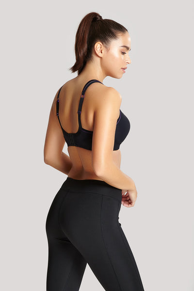 PANACHE 7341BLK NON WIRE SPORTS BRA