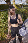 PANACHE 7341BLK NON WIRE SPORTS BRA