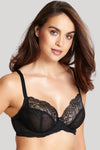 PANACHE 9396BLK ANA UNDERWIRE PLUNGE BRA