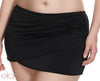 ELOMI ES7619BLK ESSENTIALS SKIRTED SWIM BRIEF