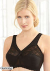 GLAMORISE 1000BLK NON UNDERWIRE FULL CUP BRA