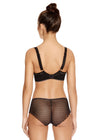 FREYA AA1704BLK DECO VIBE UNDERWIRE PLUNGE T SHIRT BRA