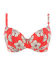 FREYA AS201202SUT HIBISCUS BEACH PLUNGE BIKINI TOP