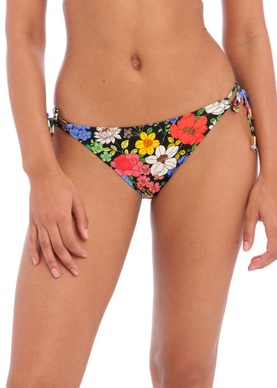 FREYA AS202875MUI FLORAL HAZE TIE SIDE BIKINI BRIEF