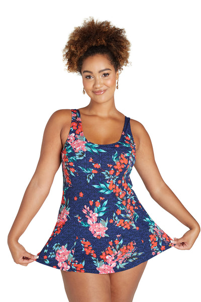 GENEVIEVE CR2-2082JB SWIMDRESS