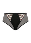 ELOMI EL301353BLK NAMRAH HIGH LEG BRIEF