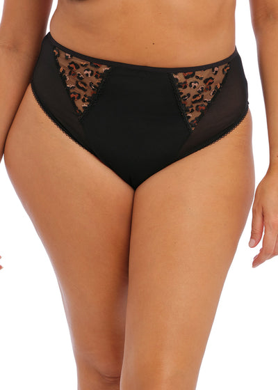ELOMI EL301353BLK NAMRAH HIGH LEG BRIEF