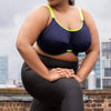 ELOMI EL8041NAY ENERGISE UNDERWIRE SPORTS BRA