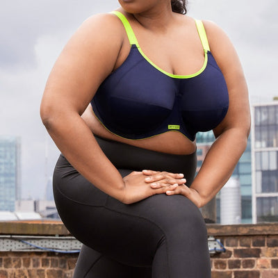 ELOMI EL8041NAY ENERGISE UNDERWIRE SPORTS BRA