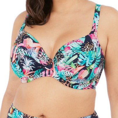 ELOMI ES7262MIH PINA COLADA PLUNGE BIKINI TOP