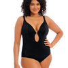 ELOMI ES7280BLK PLAIN SAILING PLUNGE SWIMSUIT