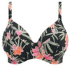 ELOMI ES800102BLK DARK TROPICS BIKINI TOP