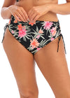ELOMI ES800173BLK DARK TROPICS ADJUSTABLE BIKINI BRIEF