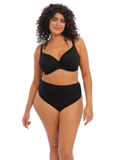 ELOMI ES800602BLK BAZARUTO UW PLUNGE BIKINI TOP