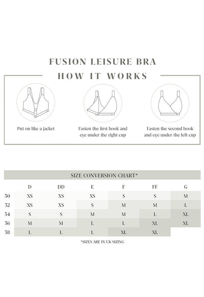 FANTASIE FL3093BLH FUSION LEISURE BRA