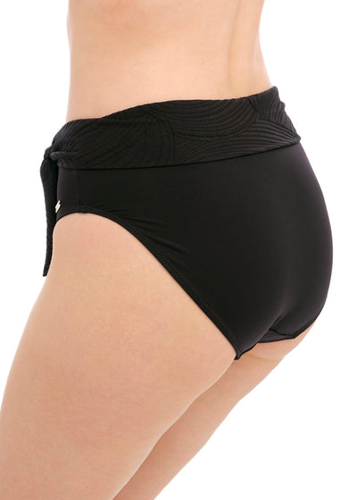 FANTASIE FS6497BLK OTTAWA HIGH WAIST BIKINI BRIEF