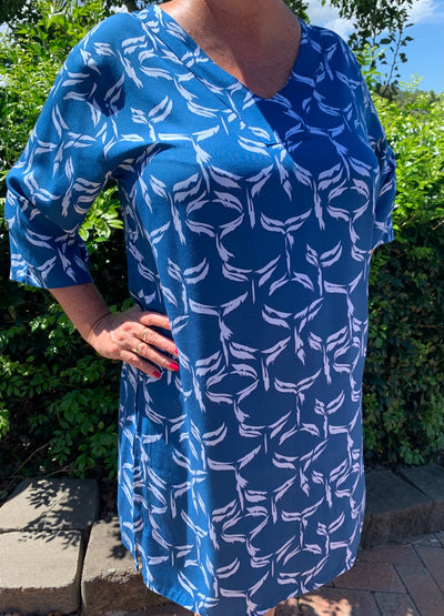 SUNDRENCHED 2213 3/4 SLEEVE TUNIC