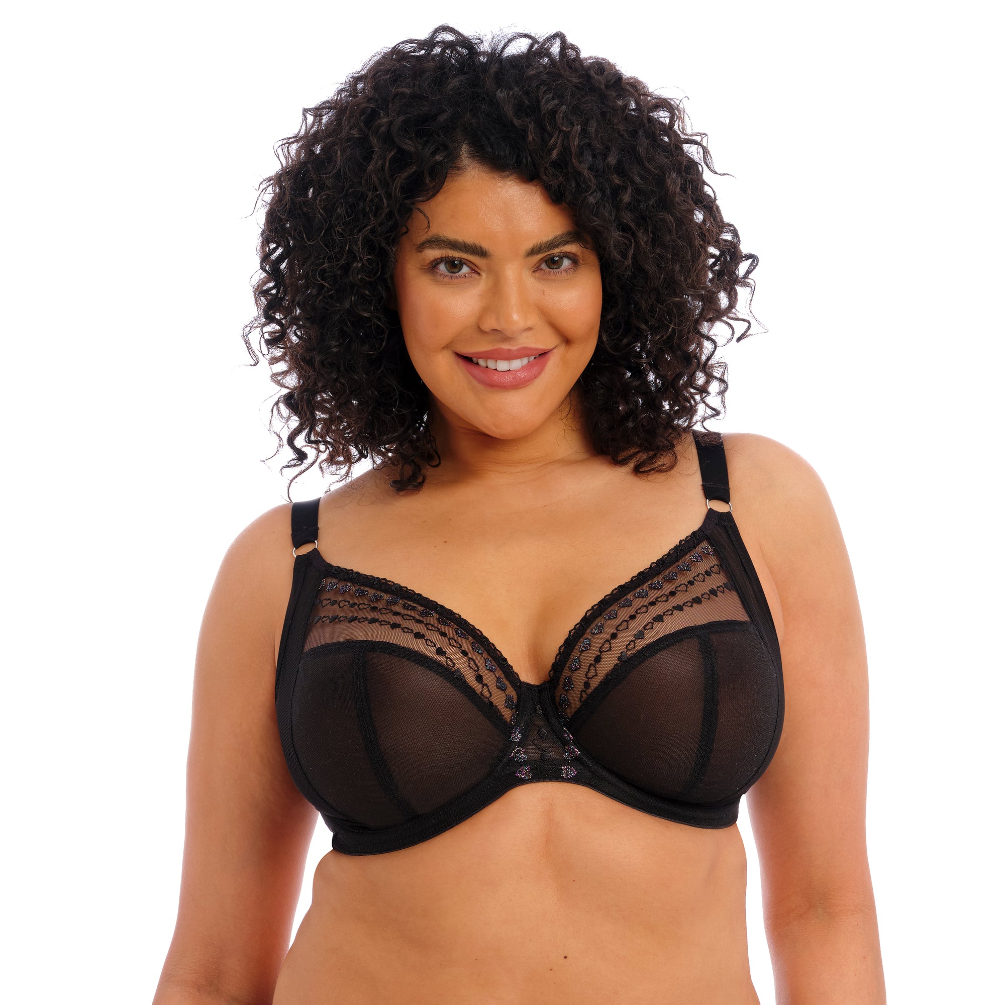 ELOMI EL8900DIS MATILDA UNDERWIRE PLUNGE BRA - Bras in Paradise