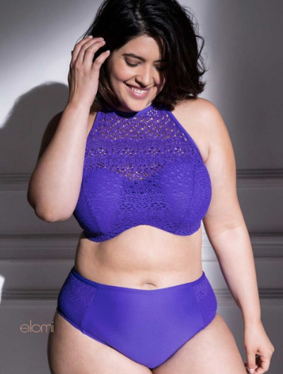 ELOMI ES7537INO INDIE HI NECK BIKINI