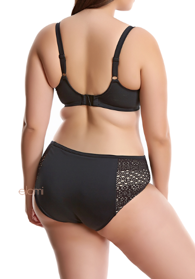 ELOMI ES7534BLK INDIE SWIMWEAR BRIEF