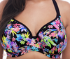 ELOMI ES7172BLK ELECTROFLOWER BIKINI TOP