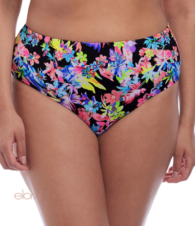 ELOMI ES7174BLK ELECTROFLOWER SWIM BRIEF