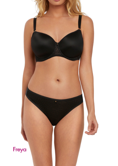 FREYA AA5200BLK STARLIGHT IDOL UNDERWIRE T SHIRT BRA