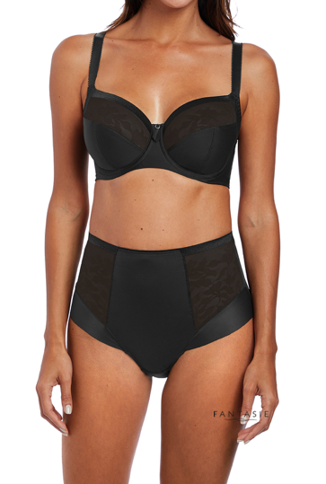 FANTASIE FL2988BLK ILLUSION HIGH WAISTED BRIEF