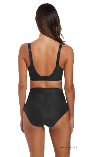 FANTASIE FL2988BLK ILLUSION HIGH WAISTED BRIEF