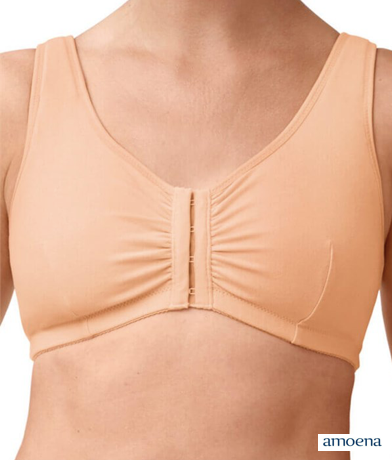 AMOENA 44671NUE FLEUR FRONT OPENING NON WIRE BRA ADJUSTABLE STRAPS