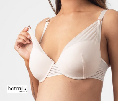 HOTMILK PM APSP AMBITION PLUNGE MATERNITY BRA - FLEXIWIRE