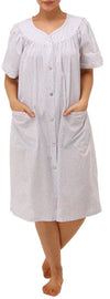 SCHRANK SK913LPIK LIBBY COTTON BRUNCH COAT