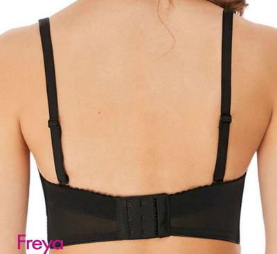 FREYA AA3163BLK CAMEO UNDERWIRE STRAPLESS BRA