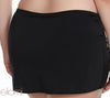 ELOMI ES7619BLK ESSENTIALS SKIRTED SWIM BRIEF