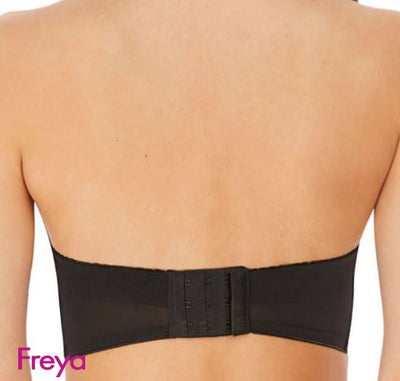 FREYA AA3163BLK CAMEO UNDERWIRE STRAPLESS BRA