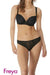 FREYA AA3160BLK CAMEO UNDERWIRE T SHIRT PLUNGE