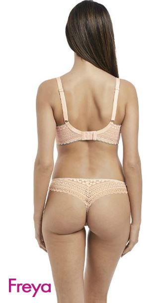 FREYA AA5133BLH DAISY LACE, UNDERWIRE HALF CUP BRA