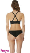 FREYA AA3163BLK CAMEO UNDERWIRE STRAPLESS BRA