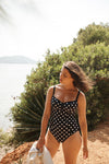 PANACHE SW1450NAV ANYA RIVA SPOT SWIMSUIT