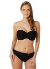 PANACHE SW0883BLK ANYA BANDEAU BIKINI TOP