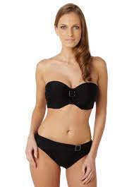 PANACHE SW0883BLK ANYA BANDEAU BIKINI TOP