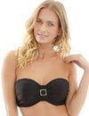 PANACHE SW0883BLK ANYA BANDEAU BIKINI TOP