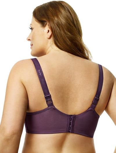 ELILA 2311 STRETCH LACE UNDERWIRE FULL CUP BRA