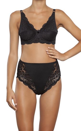 CAPRICE INTIMATES 75215BLK LILY FULL CUP BRA